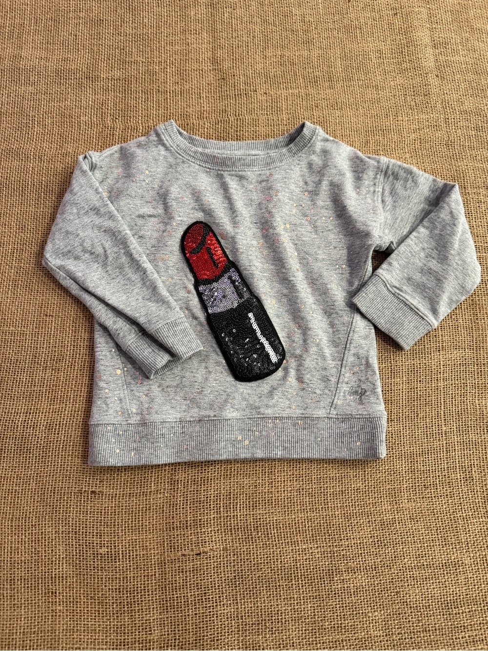Little Marc Jacobs Lipstick Sweatshirt